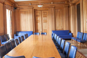 The Lord Mayor's reception room in city hall